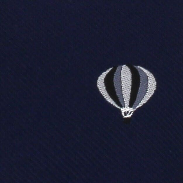 Corbata Estrecha Globos Azul