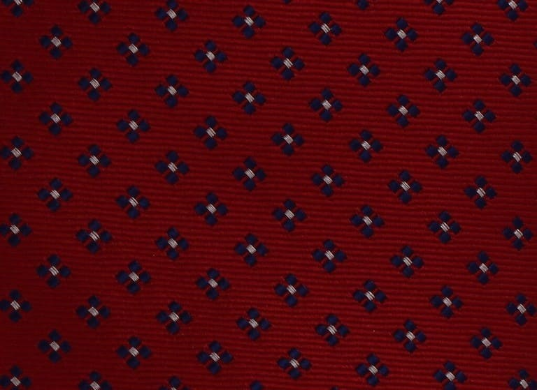 Corbata Estrellas Roja