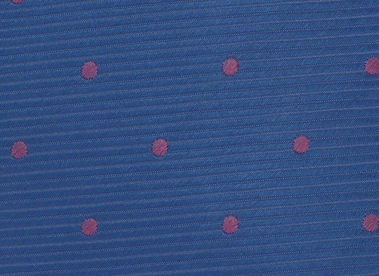 Corbata Lunares Azul Celeste