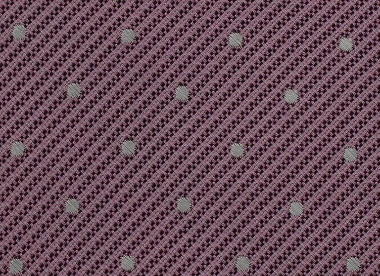 Corbata Lunares Magenta