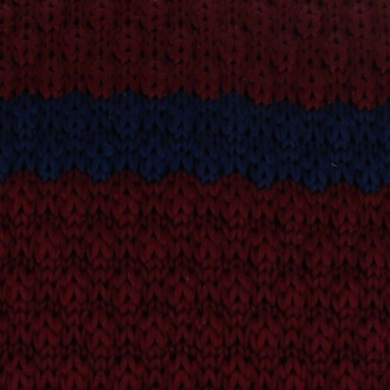 Corbata Punto Granate Rayas Azules