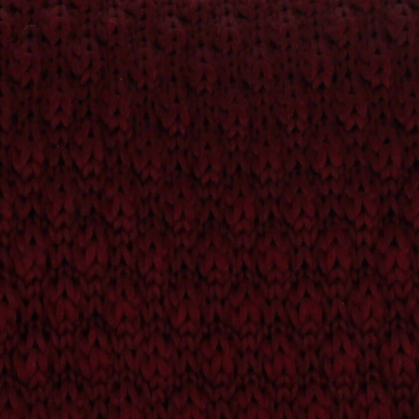 Corbata Punto Lisa Ondas Granate