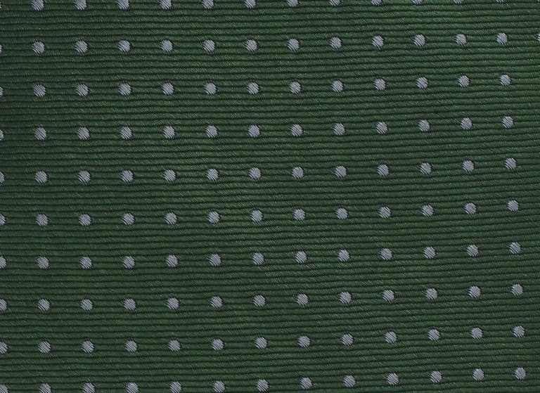 Corbata Puntos Verde Oscuro