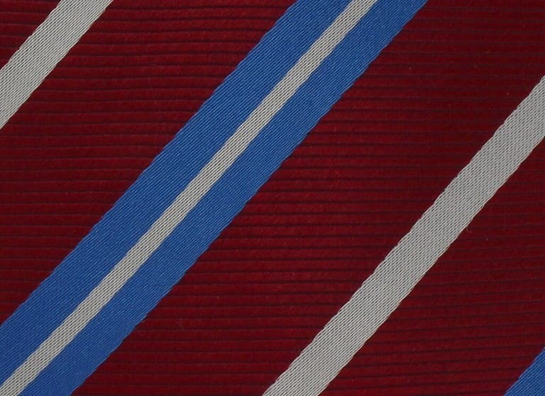 Corbata Rayas Roja