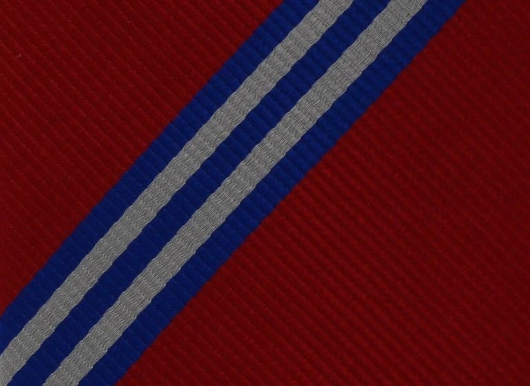 Corbata Rayas Roja