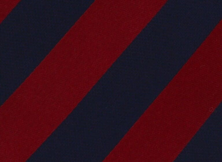 Corbata Rayas Roja y Azul