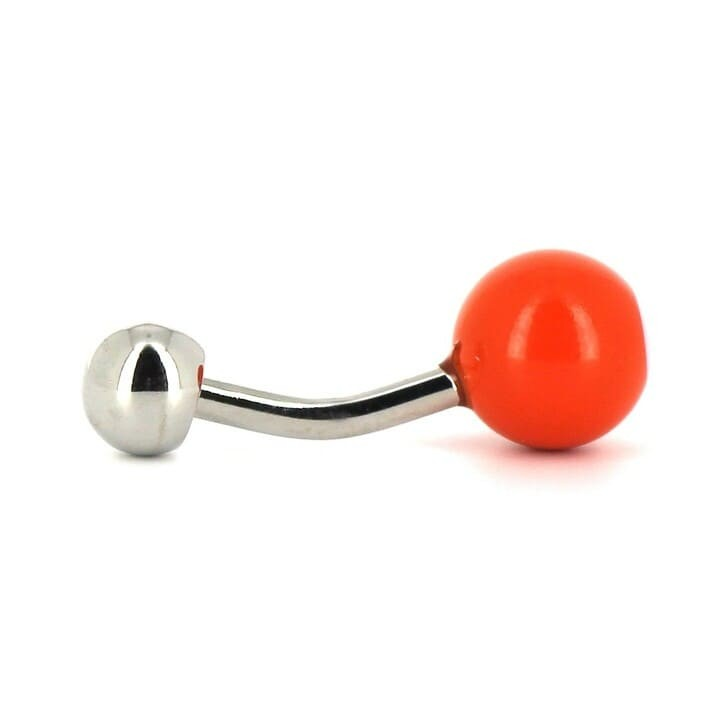 Gemelos Bolas Billar Naranja 5