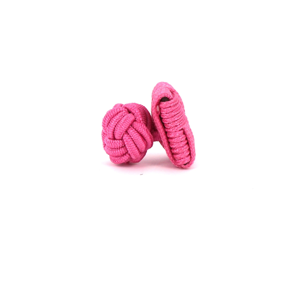 Gemelos Cuadrado Rosa Intenso