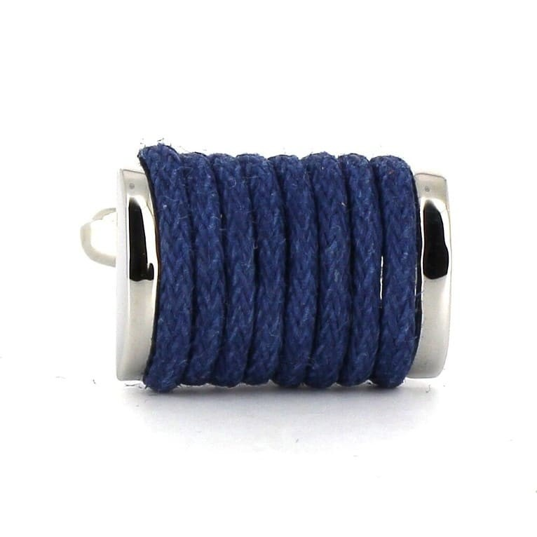 Gemelos Cuerdas Azules Oscuros