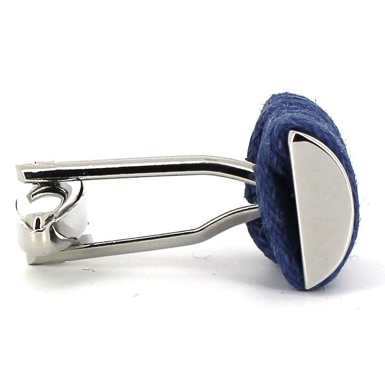 Gemelos Cuerdas Azules Oscuros