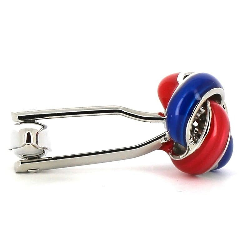 Gemelos Nudos Azul y Rojo