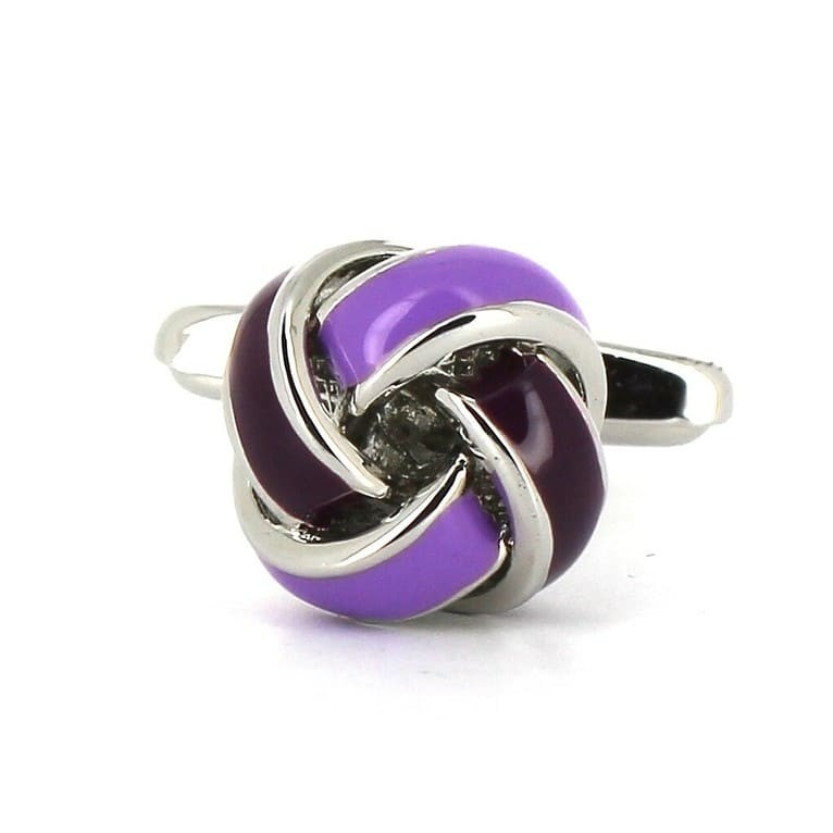 Gemelos Nudos Lila y Morado