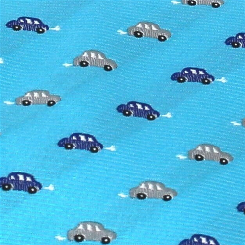 Corbata Estrecha Cochecitos Azul