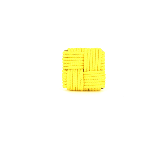 Gemelos Cuadrado Amarillo