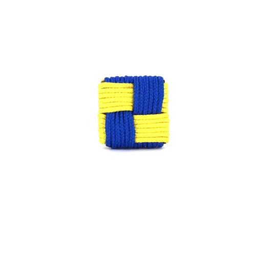 Gemelos Cuadrado Azul y Amarillo