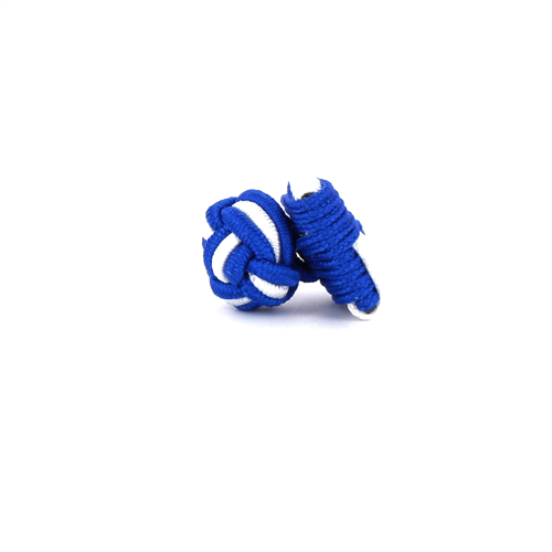 Gemelos Cuadrado Azul y Blanco