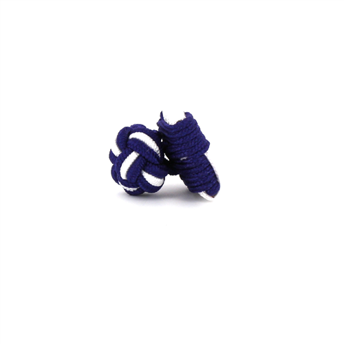 Gemelos Cuadrado Morado y Blanco