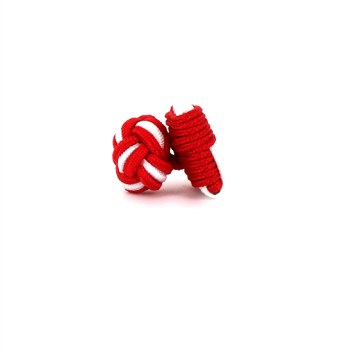 Gemelos Cuadrado Rojo y Blanco