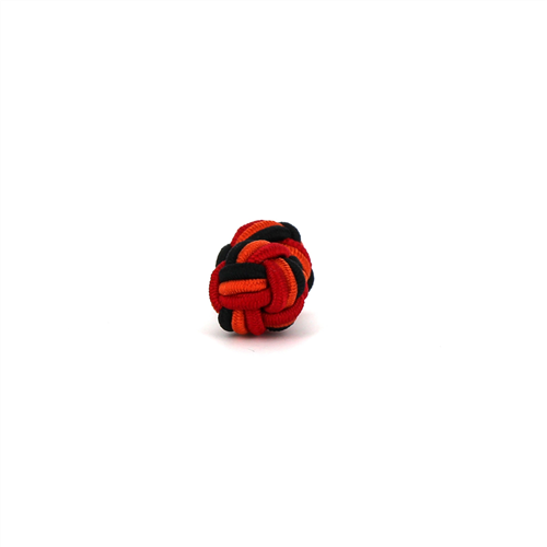 Gemelos Doble Bola Negro, Naranja y Rojo