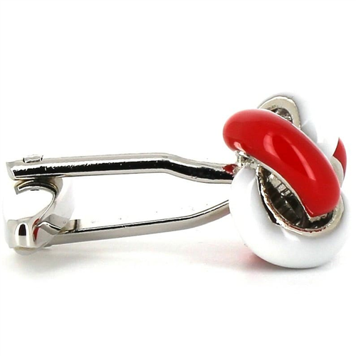 Gemelos Nudos Blanco y Rojo