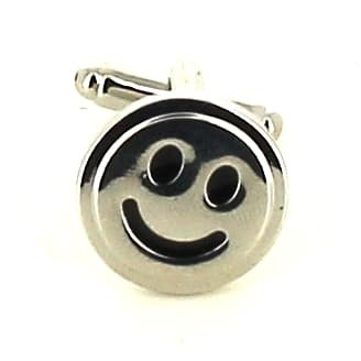 Gemelos Smile Plateado