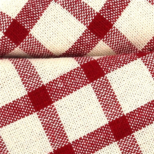 Pajarita Cuadros Beige y Roja