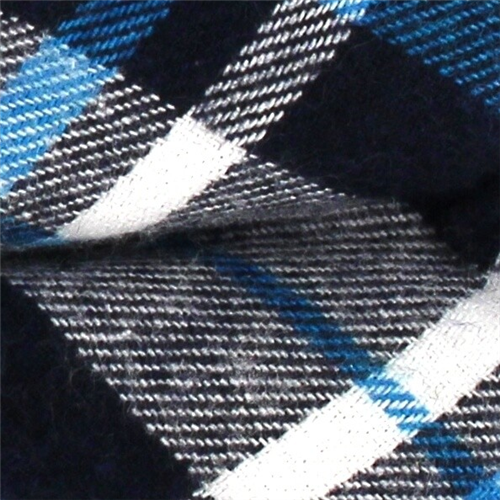 Pajarita Cuadros Escoceses Azul y Blanca