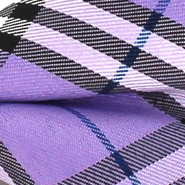 Pajarita Cuadros Escoceses Violeta