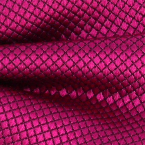 Pajarita Lisa Cuadritos Fucsia