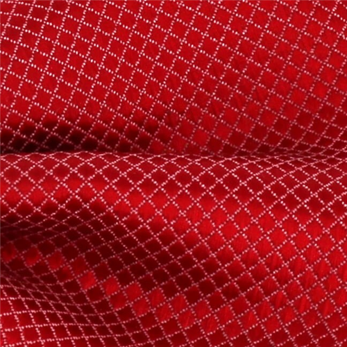 Pajarita Lisa Cuadritos Rojo Claro