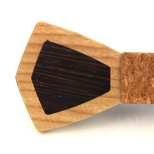 Pajarita Madera Bicolor
