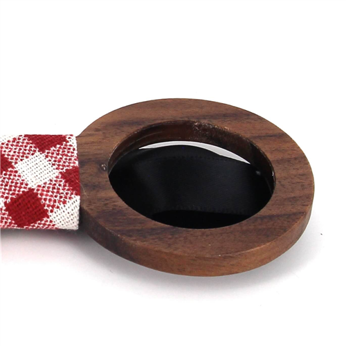 Pajarita Madera Gafas