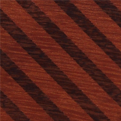 Pajarita Madera Rayas Gruesas
