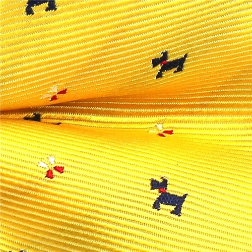 Pajarita Perros Amarilla