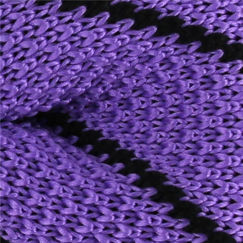 Pajarita Punto Morada Rayas Negras