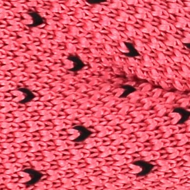 Pajarita Punto Rosa Motas Negras