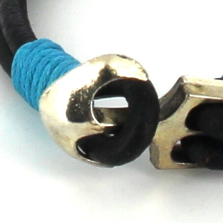 Pulsera Cuero con Ancla