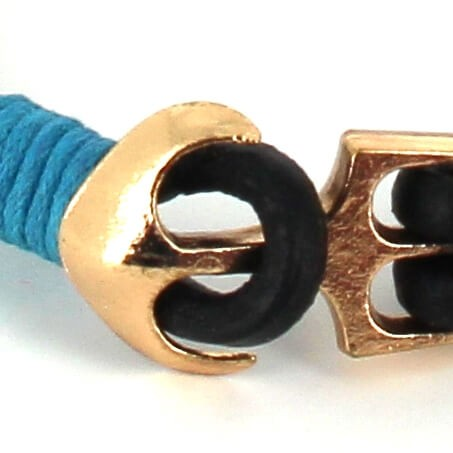 Pulsera Cuero con Ancla