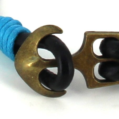 Pulsera Cuero con Ancla