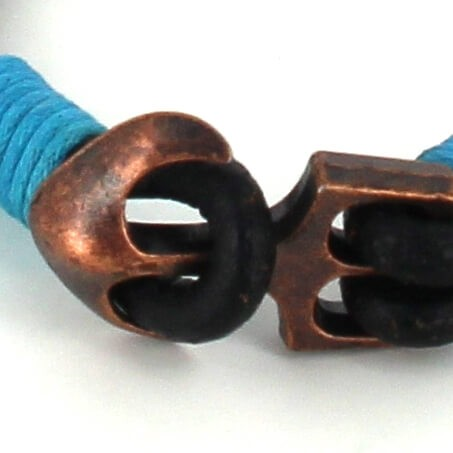 Pulsera Cuero con Ancla