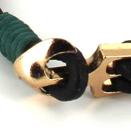 Pulsera Cuero con Ancla