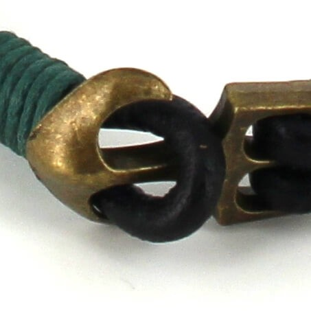 Pulsera Cuero con Ancla