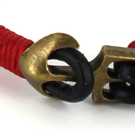 Pulsera Cuero con Ancla