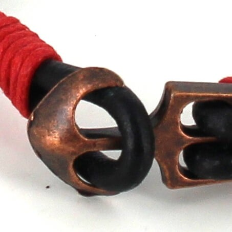 Pulsera Cuero con Ancla