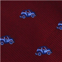 Corbata Estrecha Coches Burdeos