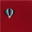 Corbata Estrecha Globos Roja