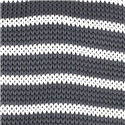 Corbata Punto Gris Rayas Finas