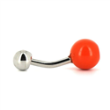 Gemelos Bolas Billar Naranja 5
