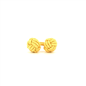 Gemelos Doble Bola Dorado