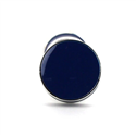 Gemelos Esmaltados Doble Bola Azul